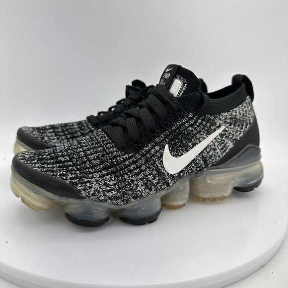 Nike Shoes - Nike Air VaporMax Flyknit 3 Oreo Black White Women Shoes AJ6910-001 Size 5